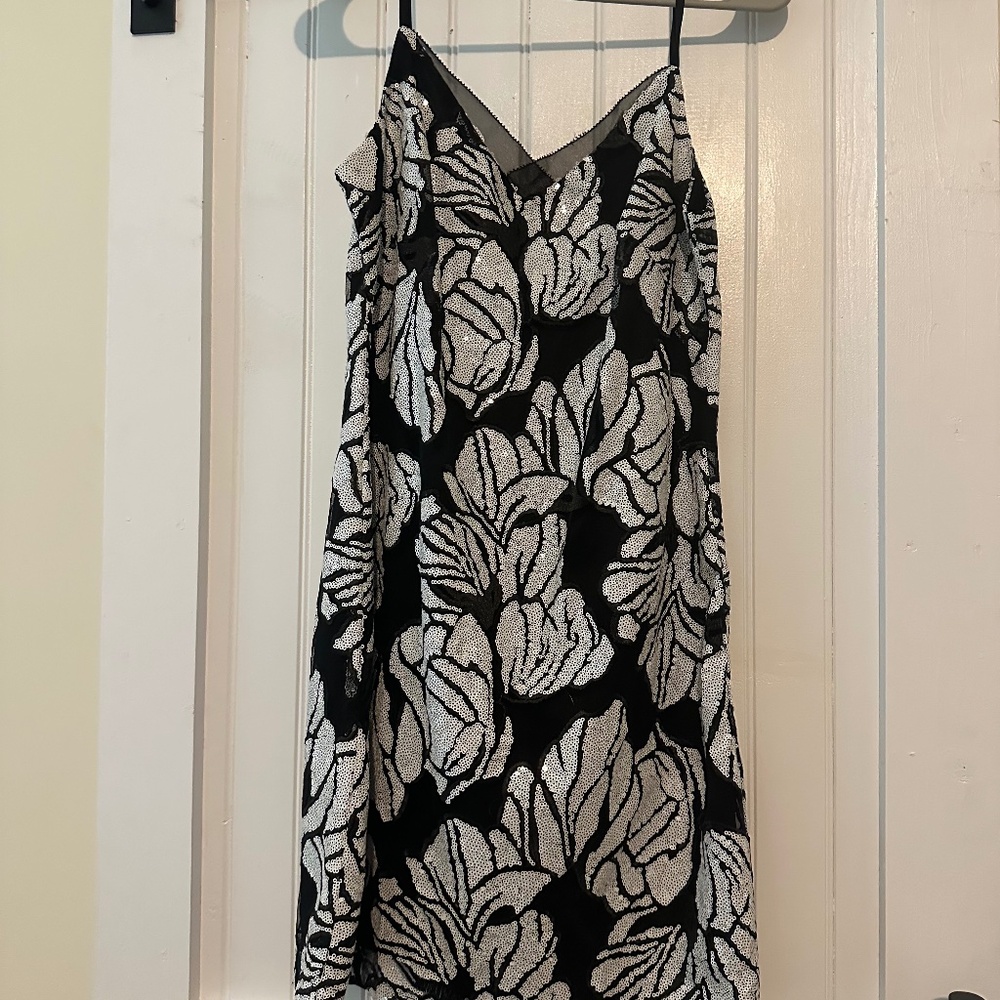 Glittery Black Dress